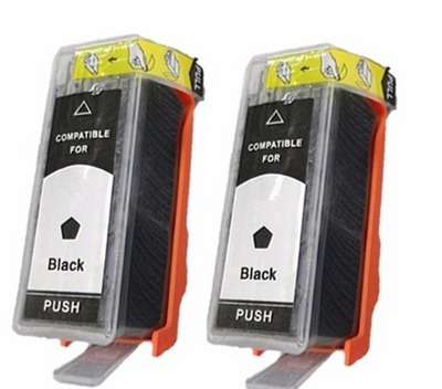 Compatible HP 655 (CZ109AE) Black Ink Cartridge x 2