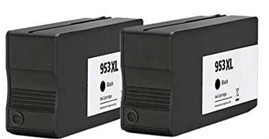 Compatible HP 953XL (C4844A) Black Ink Cartridge x 2