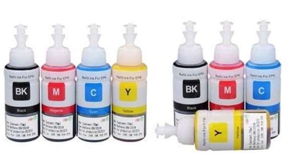 Compatible Epson T6641/T6642/T6643/T6644 CISS 70ml Ink Bottle Multipack x 2