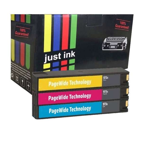 Compatible HP 973X PageWide Ink Cartridge Colour Multipack