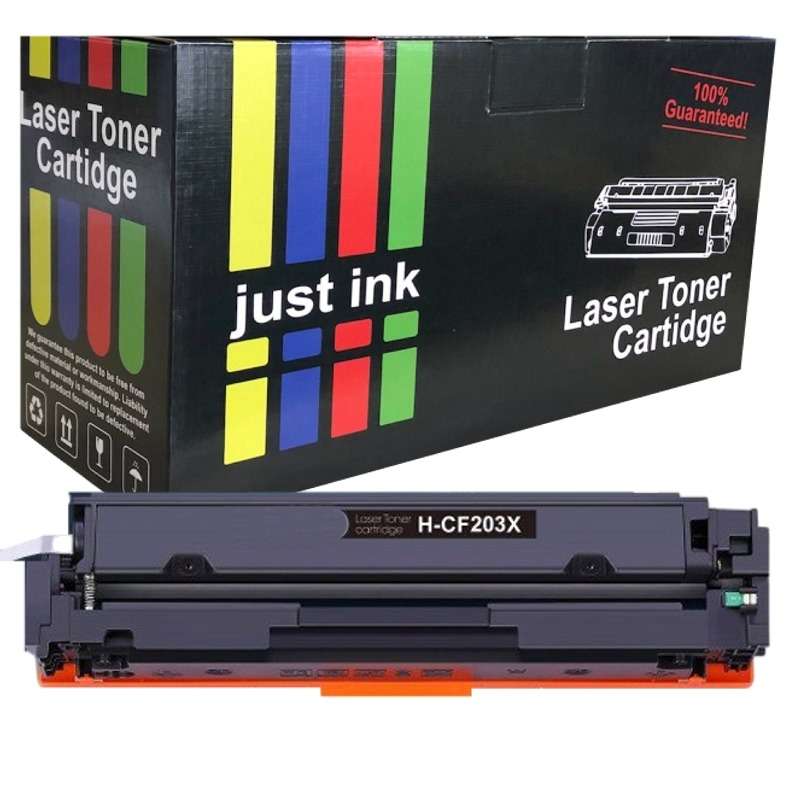 Compatible HP 203X (CF540X) Black Toner Cartridge