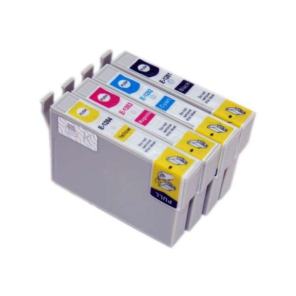 Compatible Epson T1281/T1282/T1283/T1284 Ink Cartridge Multipack