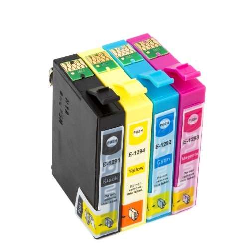 Compatible Epson T1291/T1292/T1293/T1294 Ink Cartridge Multipack