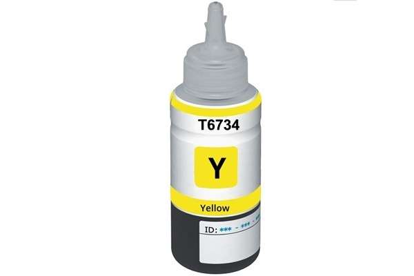 Compatible Epson T6734 Yellow CISS 70ml Ink Bottle