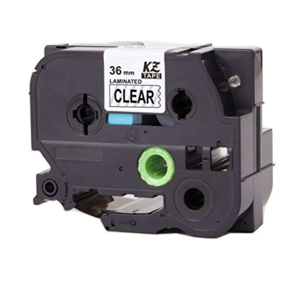 Compatible  TZ161 Label Tape Laminated (36mm) Black/Clear