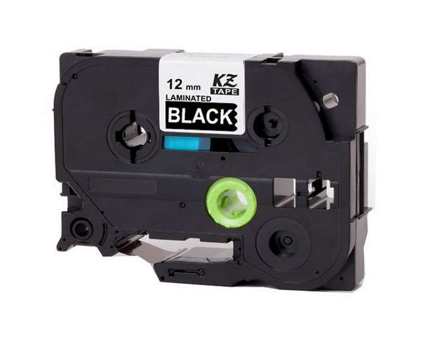 Compatible  TZ335 Label Tape Laminated (12mm) White/Black