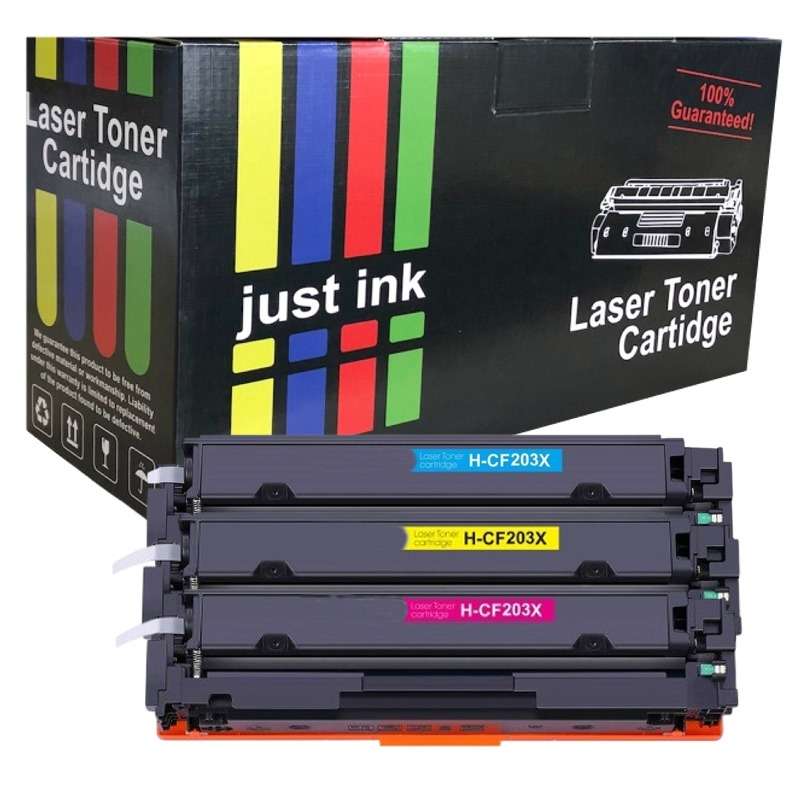 Compatible HP 203X (CF541X/CF542X/CF543X) Colour Toner Cartridge Multipack