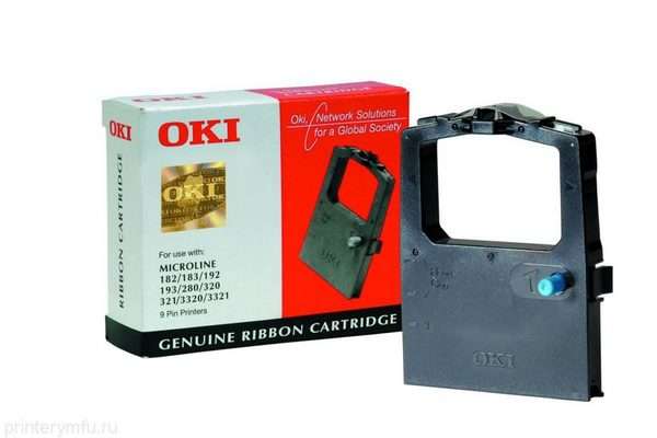 Original OKI 01108002 Black Ribbon