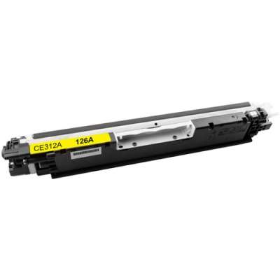 Compatible HP 126A (CE312A) Yellow Toner Cartridge
