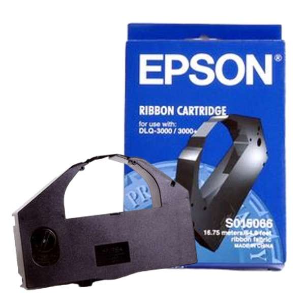 Original Epson DLQ-3500 / S015066 Black Ribbon