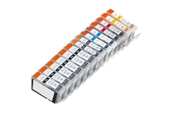 Compatible  PGI-5BK/CLI-8 Ink Cartridge Multipack x 2 (+ PGI-5BK x 4)