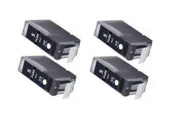 Compatible  PGI-5BK Black Ink Cartridge x 4