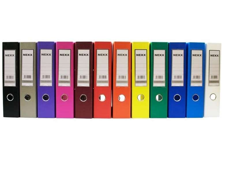 NEXX A4 70mm Lever Arch File - Grey