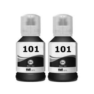 Compatible Epson 101 EcoTank Black Twin Pack