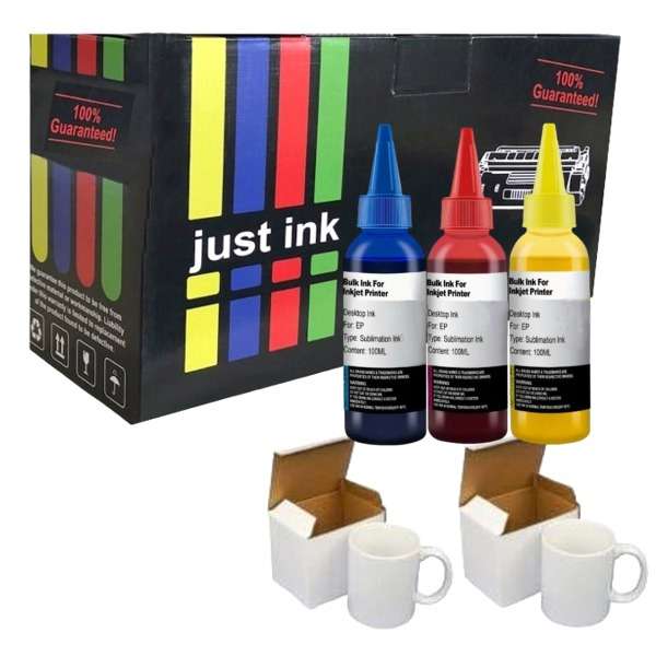 Compatible Epson Sublimation Dye Ink Colour Starter Set