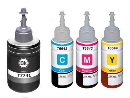 Compatible Epson T7741 / T6642 / T6643 / T6644 Ink Bottles