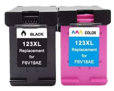 Compatible HP 123XL Black & Colour Ink Cartridge Set