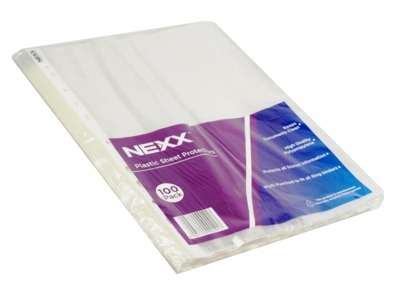 NEXX A4 File Pockets - 100 (40 MIC)