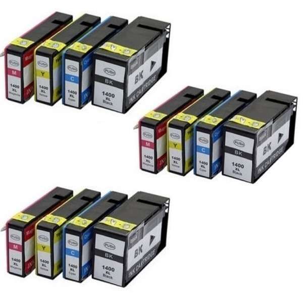 Compatible  PGI-1400XL Ink Cartridge Multipack x 3