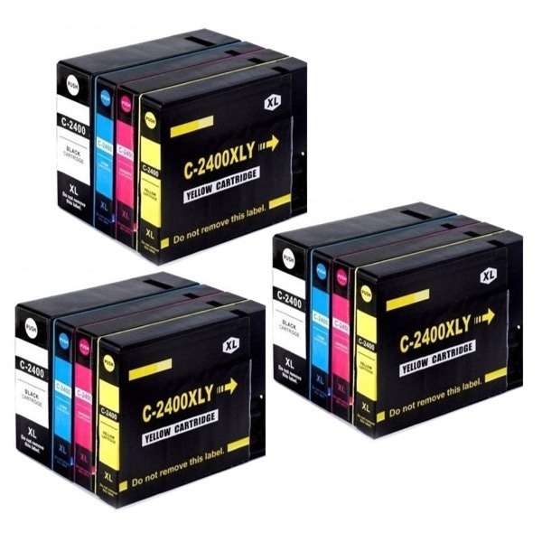 Compatible  PGI-2400XL Ink Cartridge Multipack x 3