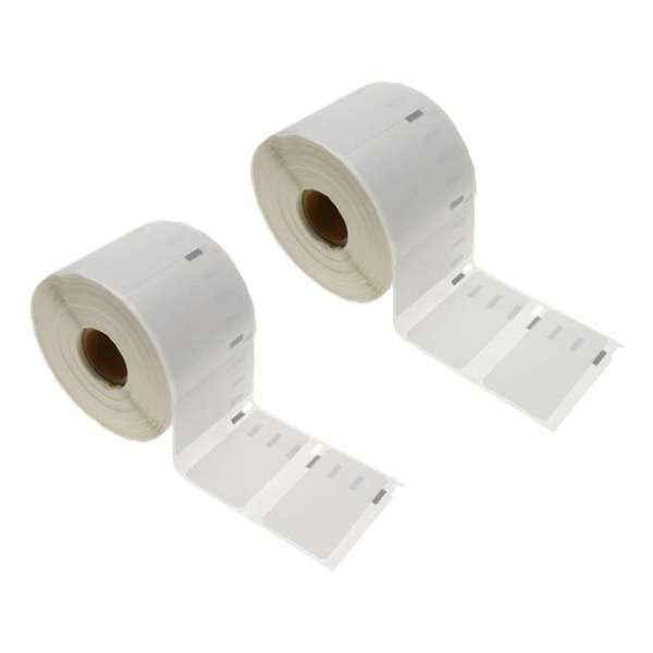 Compatible Dymo S0722540 / LW11354 Multi Purpose Labels 32mm x 57mm x 2