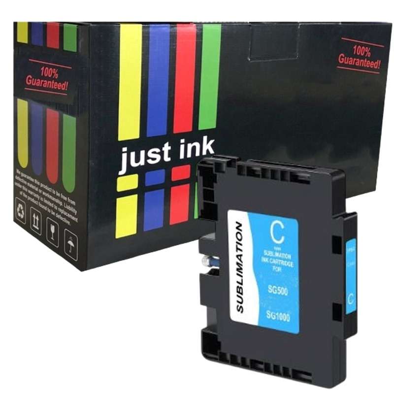 Compatible Sawgrass SG500/SG1000 Sublimation Cyan Ink Cartridge