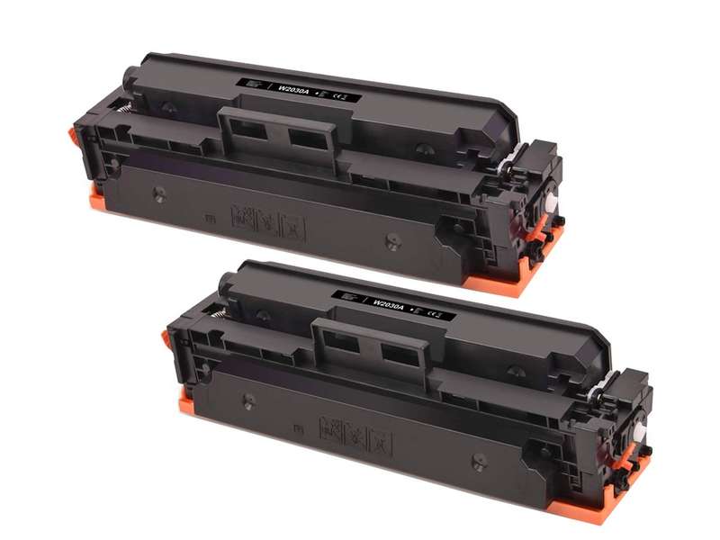 Compatible HP 415A (W2030A) Black Toner Cartridges x 2