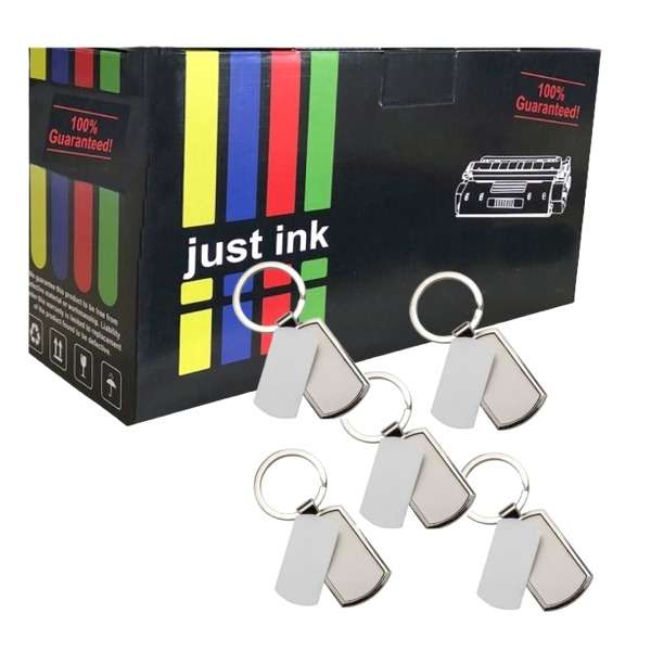 Sublimation Metal Keyring x 5