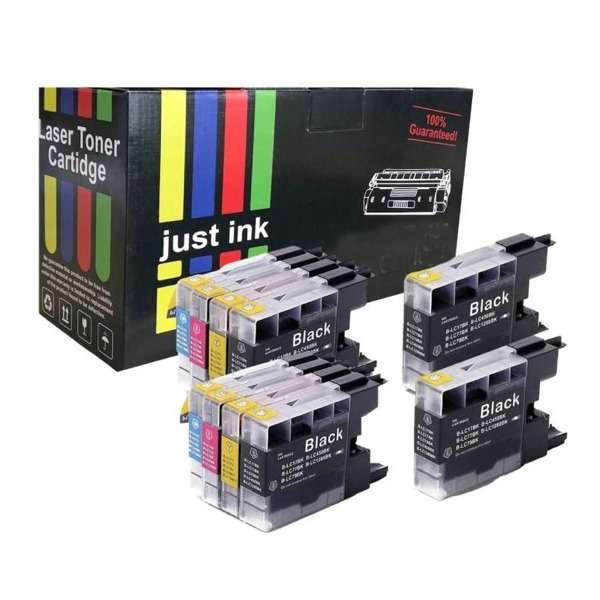 Compatible  LC77XL / LC73XL Multipacks x 2 + 2 x Extra Black Ink Cartridges