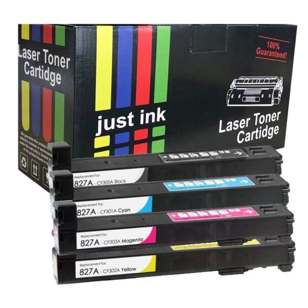 Compatible HP 827A (CF300A/CF301A/CF302A/CF303A) Multipack