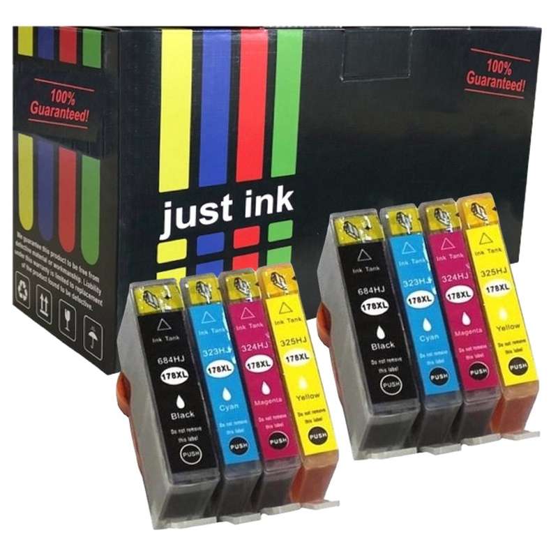 Compatible HP 178XL (CB316HE/CB323HE/CB324HE/CB325HE) Ink Cartridge Multipacks x 2
