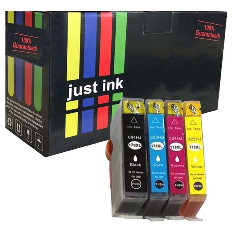 Compatible HP 178XL (CB316HE/CB323HE/CB324HE/CB325HE) Ink Cartridge Multipack