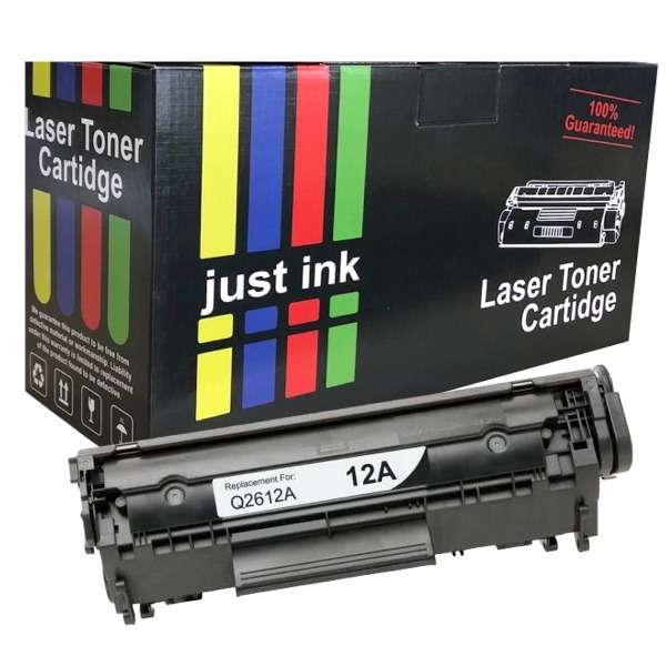Compatible HP 12A (Q2612A) Black Toner Cartridge