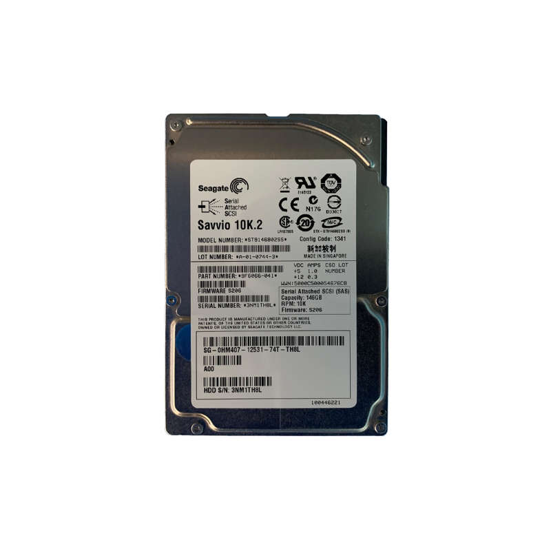 Seagate 146GB 2.5 SAS HDD 9F6066-041 (Second-Hand)