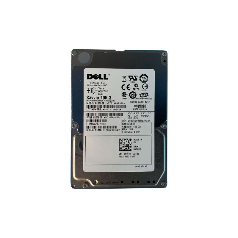 Dell 146GB 2.5 SAS HDD 9FJ066-150  - FOR SERVERS ONLY