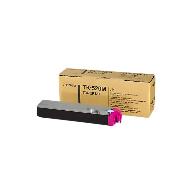 Kyocera TK-520M Magenta Toner Kit (Opened, Unused)