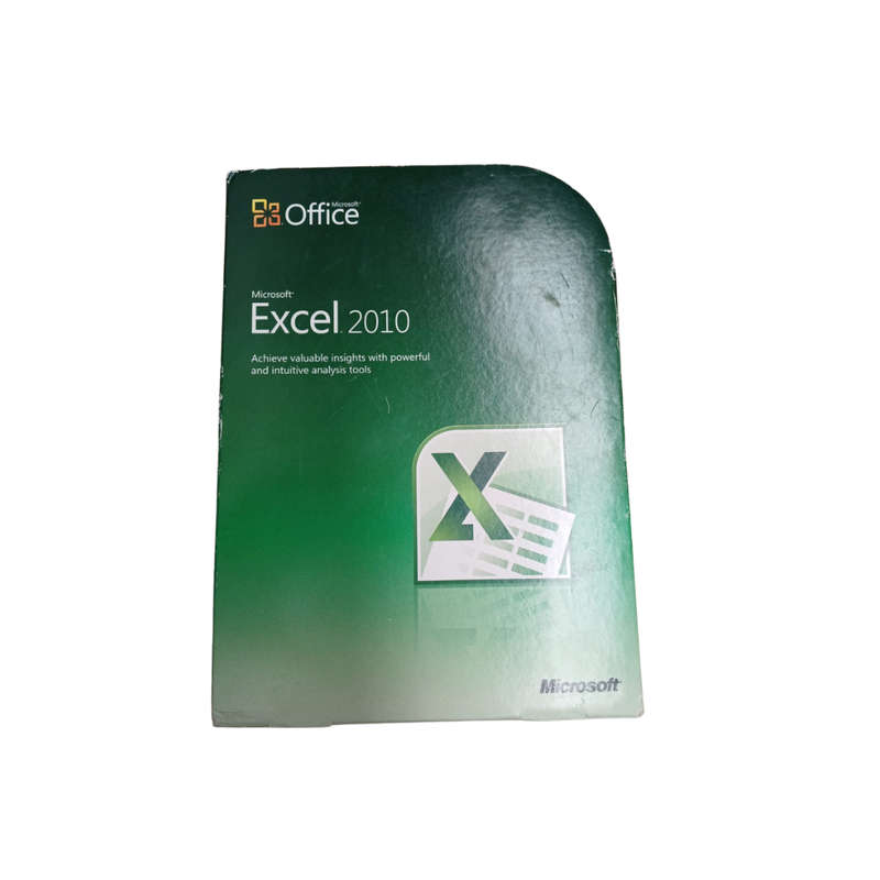 Microsoft Excel 2010 (Open, Unused)