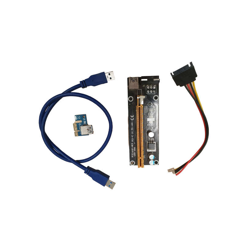 Riser PCI Express Card Kit (Model: PCE164P-NO3 VER006) - Second-Hand