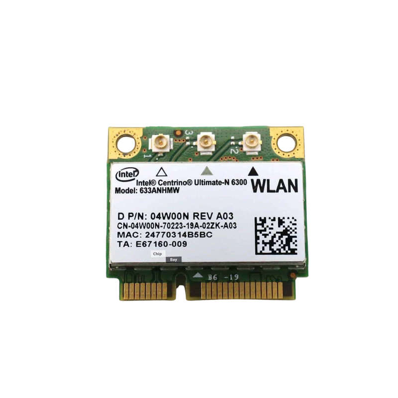 Dell Wi-Fi Card  04W00N (Intel Centrino Ultimate-N 6300)