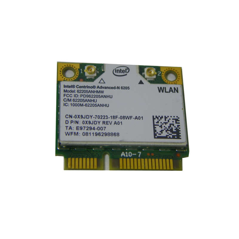 Dell Wi-Fi Card  0X9JDY (Intel Centrino Advanced-N 6205)