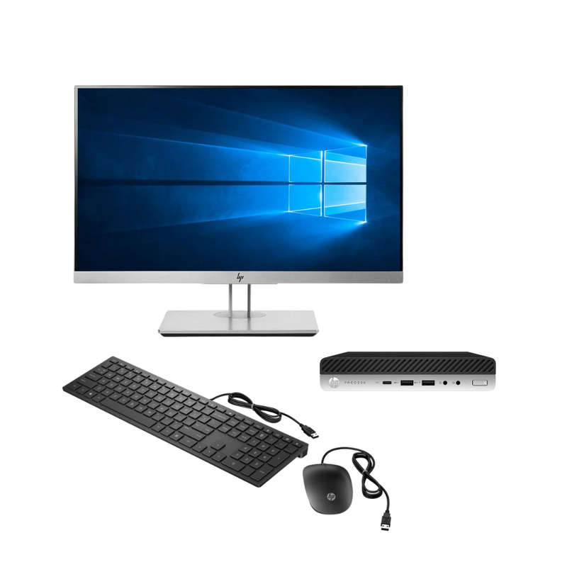 HP ProDesk 600 G3 i3 6th Gen Mini PC Bundle