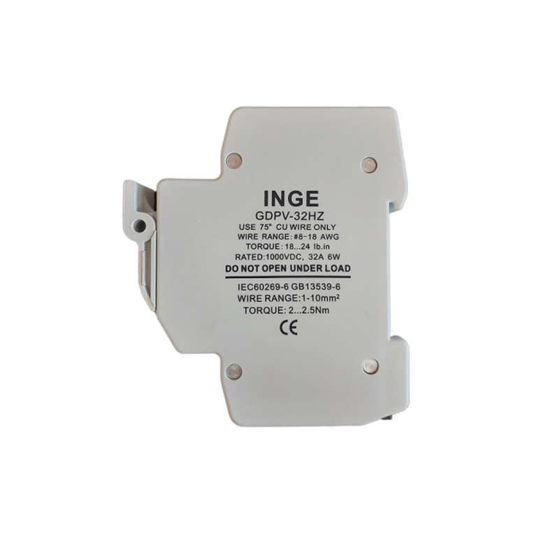 Inge: DC 1P Fuse Base 32A 1000VDC High Profile (Use 10x38mm DC Fuse Link) (IngeGDPV-32HZ)