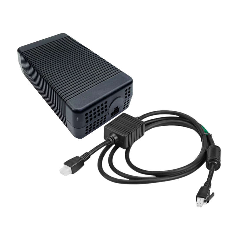 Motorola 12V 9.0A 4-Pin AC Power Adapter PWRS-14000-241R with Zebra 50-16002-029 DC Line Cord (Un...
