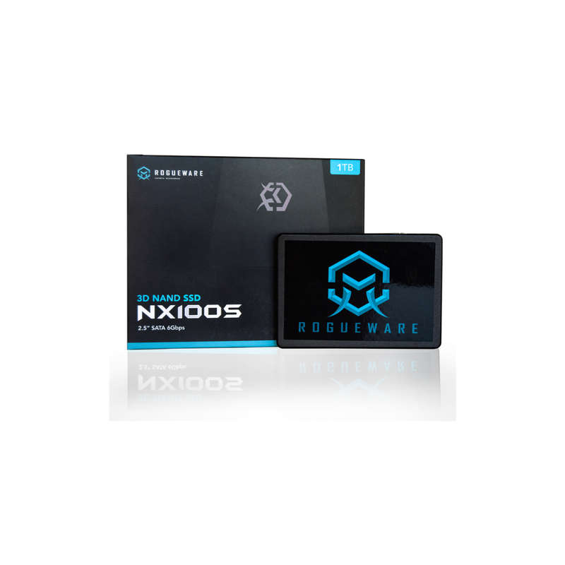 Rogueware NX100S 1TB SATA3 2.5" 3D Nand Solid State Drive (Brandnew, Sealed)