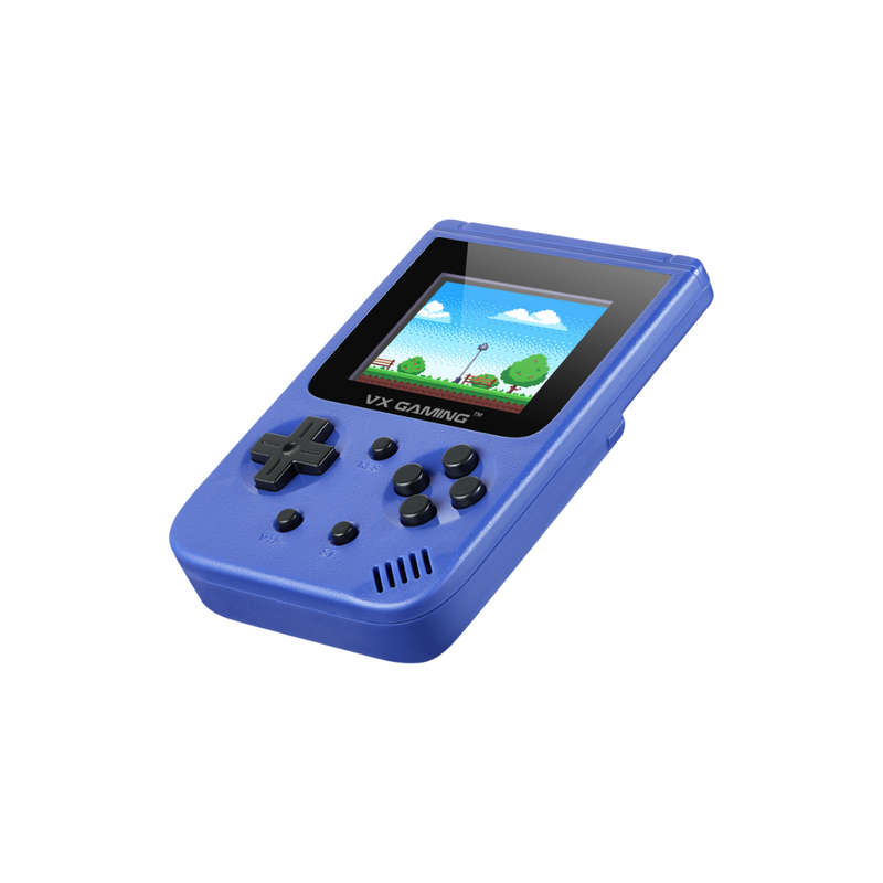 VX Gaming Retro2.0 Series Arcade Gaming Machine 500-in-1, Hand Held Gaming System - Blue (Brandne...