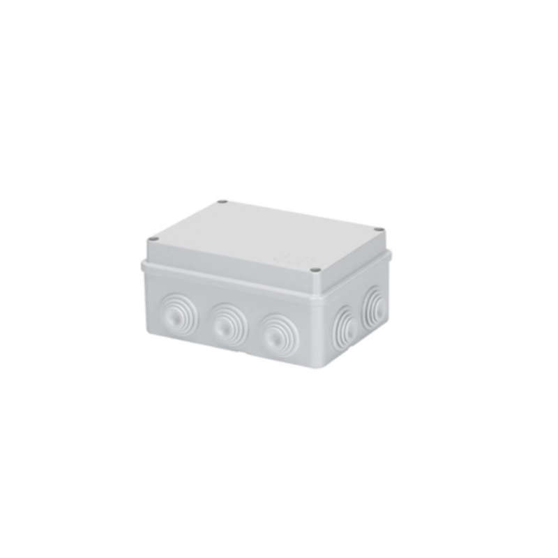 Enclosure Grey Lid C/W Stepped Glands