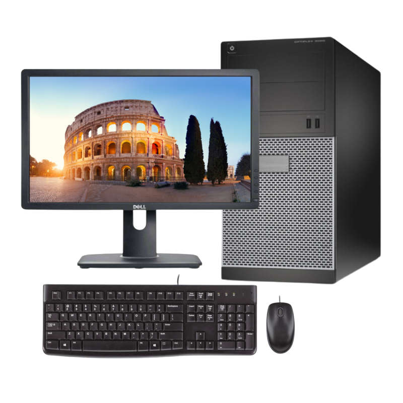 Dell Optiplex 3020 i3 Tower | Dell 22" Monitor | USB Wired K&M