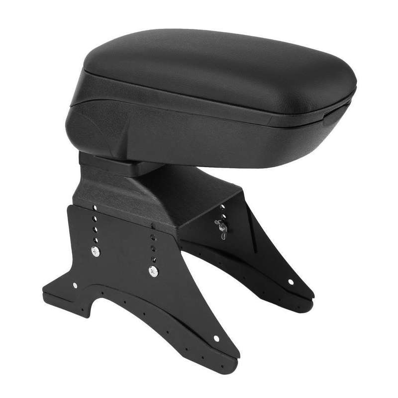 Universal Armrest Centre Console - Black