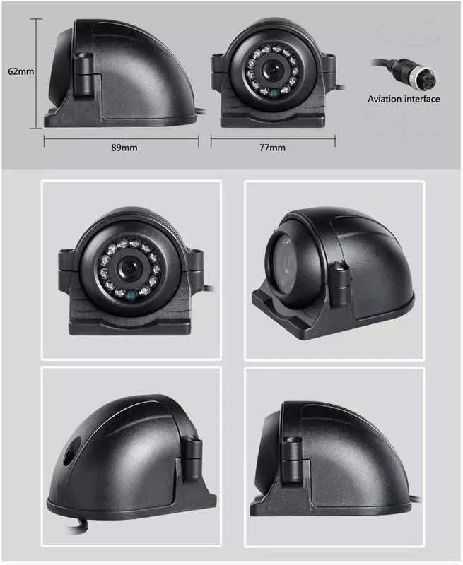 4 Channel mobile sdvr vehicle cctv kit with g-sensor, wifi, 4g, gps & remote monitoring (256gig S...