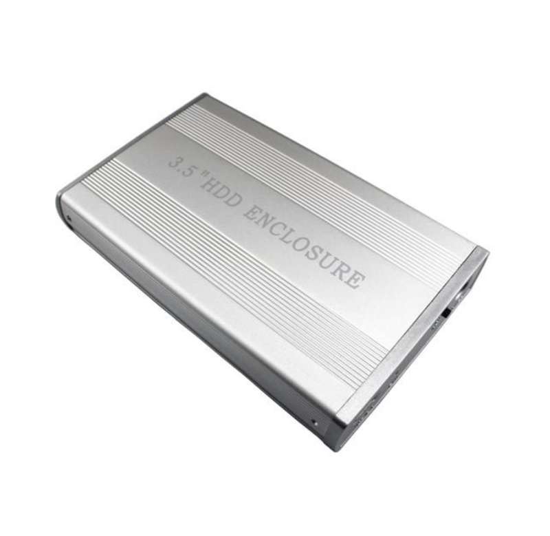 Andowl 3.5" HDD Enclosure (Sata) - Silver